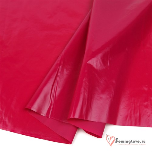 Ткани и трикотаж SewingLove.ru - Курточная ткань Gloss (Лаке) Фуксия