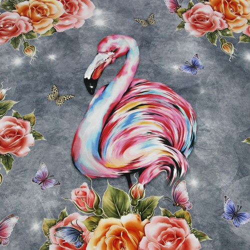 Кулир Розовый фламинго, купон - фото 45897