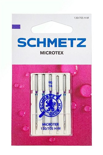 Иглы микротекс (особо острые) Schmetz 130/705H-M № 90 - фото 61312