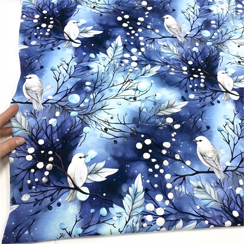 Футер Зимние птички 1012476 Футер Зимние птички 1012476