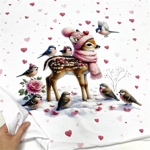 Футер Зимний. Олененок, купон 1012479