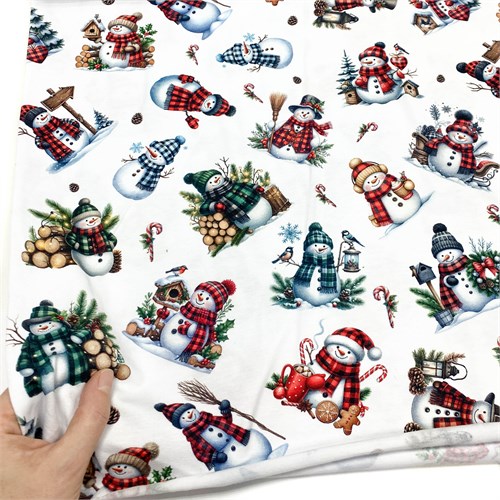 Кулир Клетчатый снеговик 1032024