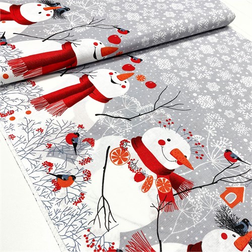 Рогожка Снеговики 2071011