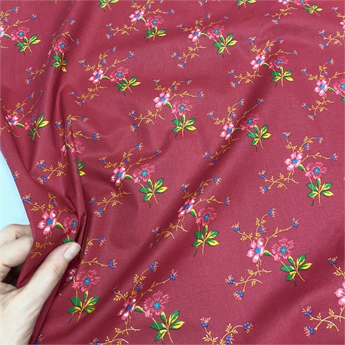 Ткань перкаль Цветочная диковинка 2016055