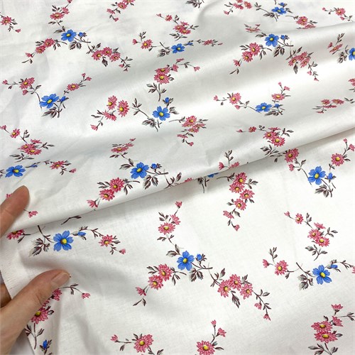 Ткань перкаль Цветочная светлица 2016056