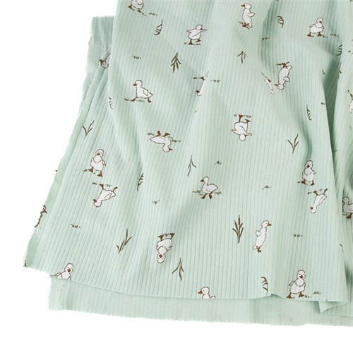 Интерлок рубчик Утята на нефрите 1022268