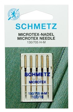 Иглы микротекс (особо острые) Schmetz 130/705H-M № 100