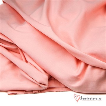 Ткани и трикотаж SewingLove.ru - Кулир фламли Абрикос