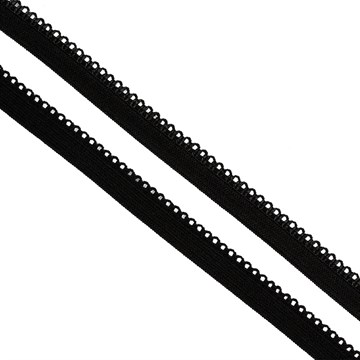Резинка бельевая Чёрный,10 мм