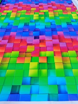 Футер 3D-кубики