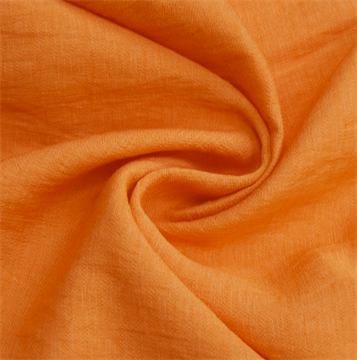Костюмная ткань крэш Бохо Оранжевый