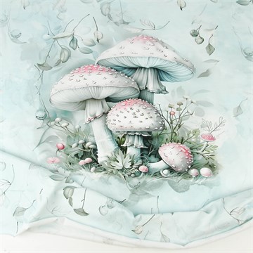 Кулир Грибная полянка, купон 1032337