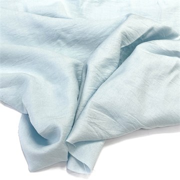 Костюмная ткань крэш Бохо Нежно-голубой 2081051