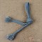 Плоский плетельный шнур, 12 мм, Серый - фото 31102