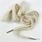 Шнурок плоский Светло-бежевый ш. 10 мм, 130 см - фото 34803