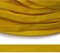Шнур плетеный плоский 12 мм, Жёлтый 5096062