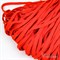 Шнур плетеный плоский 12 мм, Красный - фото 39682