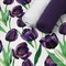 Кулирка Фиолетовые тюльпаны 1032022