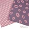 Футер Горошек на розовом, отрезы 1012335