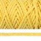 Шнур круглый х/б 5 мм, Жёлтый 5096088