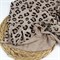 Кулир Леопард на бежевом, велюр.эффект 1032260