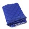 Курточная стежка с подкладкой Королевский синий, ромб 5*5 см - фото 59772