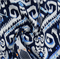 Штапель Узор темно-синий 2032050