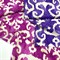 Костюмная ткань крэш Бохо Орнамент фиолетовый 2081028 Костюмная ткань крэш Бохо Орнамент фиолетовый 2081028