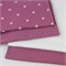 Интерлок рубчик Крапинка на лиловом 1022263