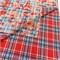 Ткань клетка фуле Красный 2033018